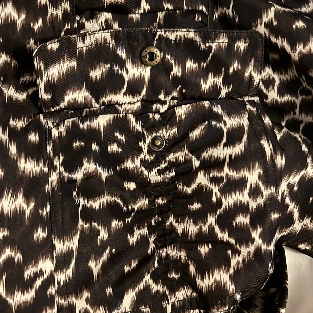 Laura Ashley Brown Printed Lightweight Jacket, Women’s L - Picture 6 of 8